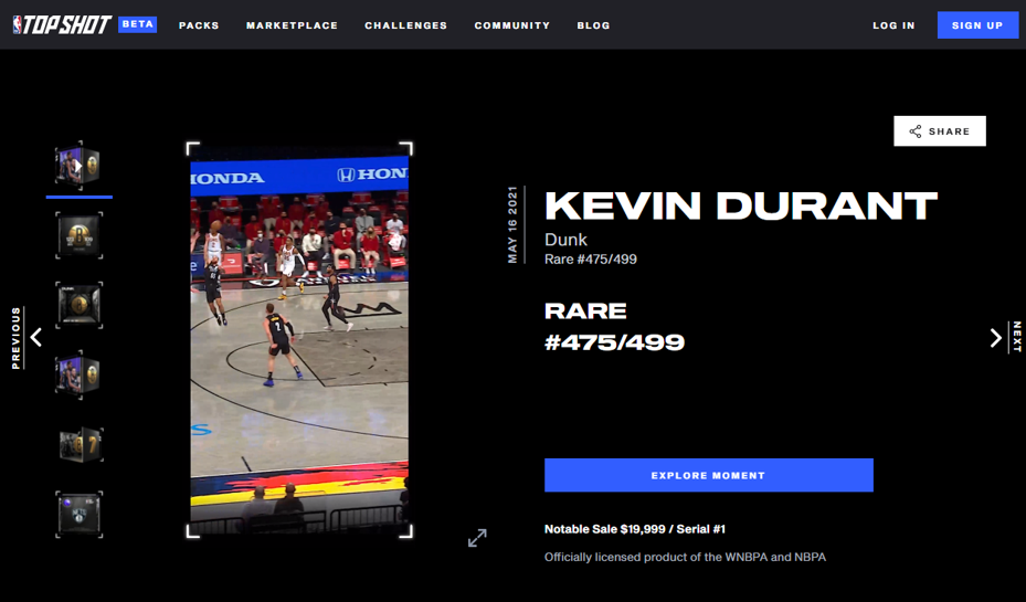 NBA Top Shot Đ¸ĐŗŅа NBA Top Shot nft ĐēаŅŅĐžŅĐēи йаŅĐēĐĩŅйОĐģ