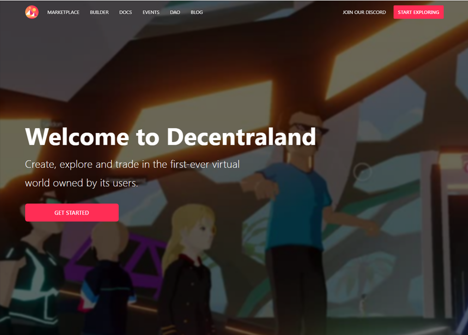 Decentraland Decentraland - ĐĐĩŅĐĩĐŊŅŅаĐģиСОваĐŊĐŊĐ°Ņ Đ¸ĐŗŅа, ĐŋĐžŅŅŅĐžĐĩĐŊĐŊĐ°Ņ Đ˛ ŅĐĩŅи Ethereum
