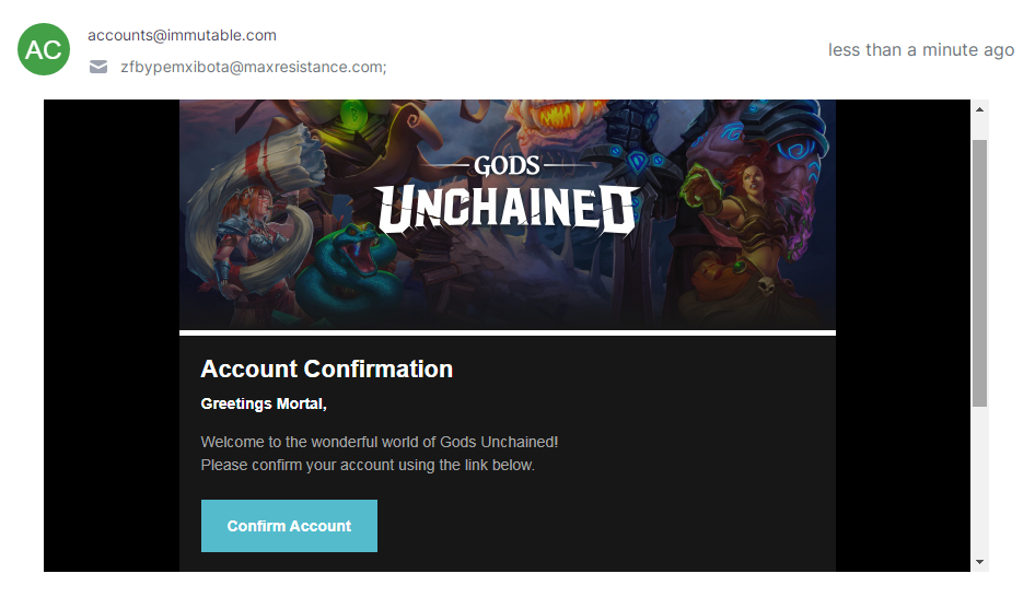ĐŋОдŅвĐĩŅдиŅŅ Đ°ĐēĐēаŅĐŊŅ Gods Unchained
