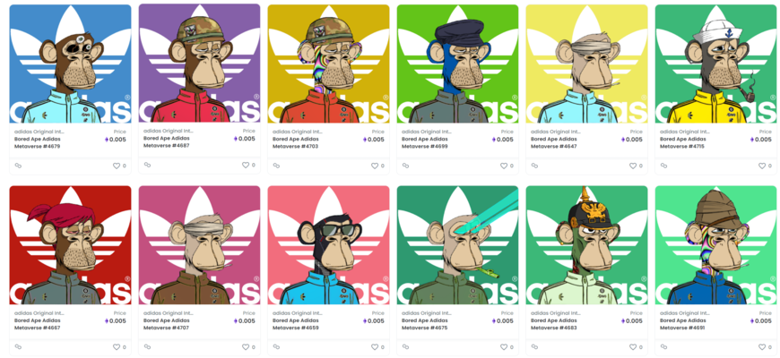 adidas Originals Into the Metaverse коллекция