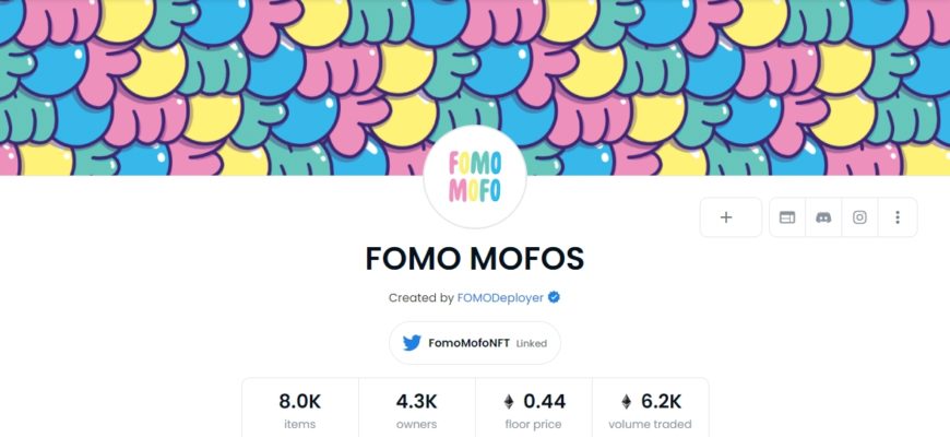 FOMO MOFOS opensea