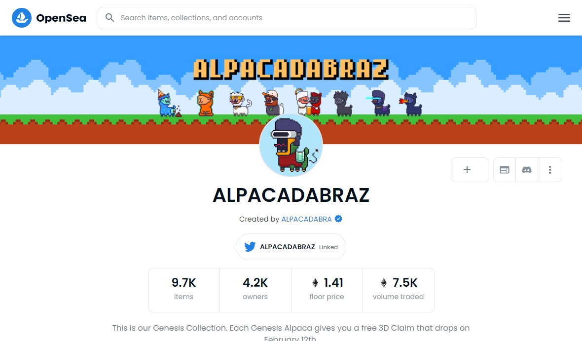 ALPACADABRAZ opensea