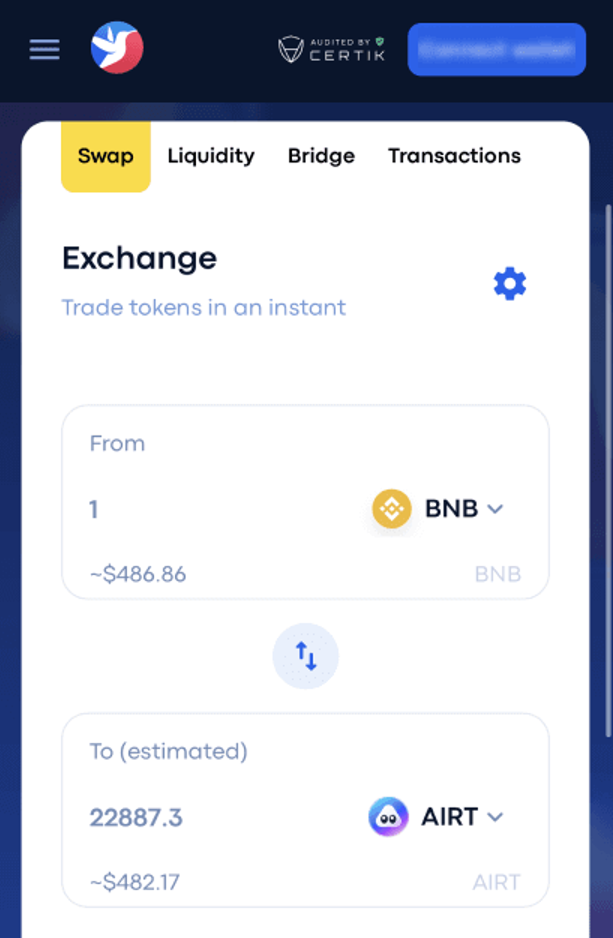 Как купить AIRT