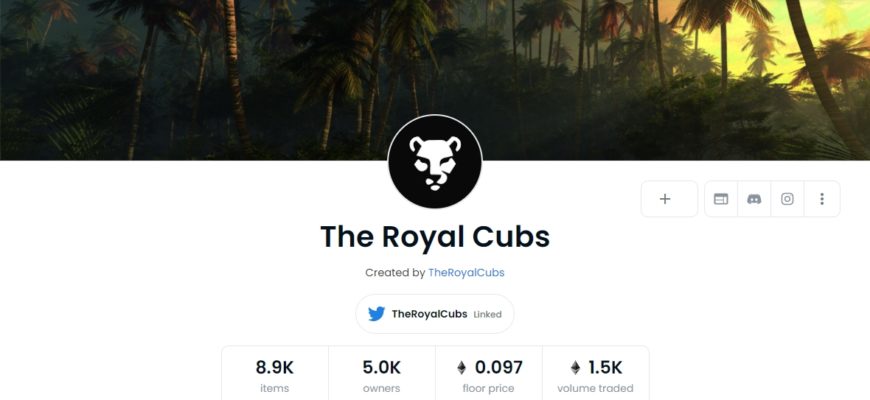 The Royal Cubs opensea