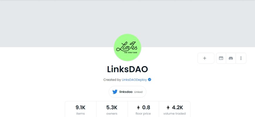 LinksDAO opensea