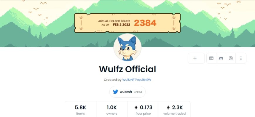Wulfz Official opensea