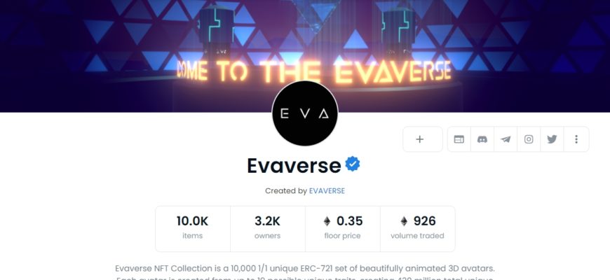 Evaverse opensea