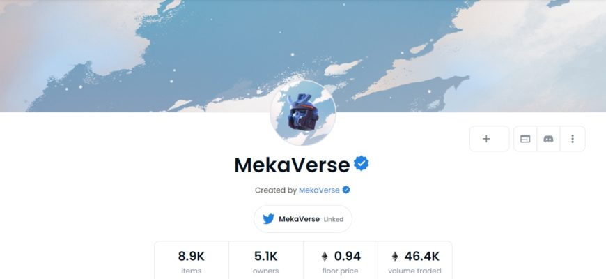MekaVerse opensea