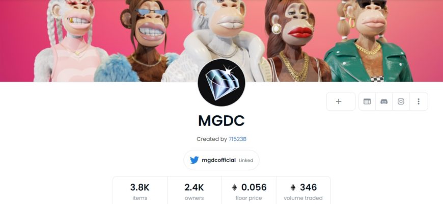 MGDC opensea
