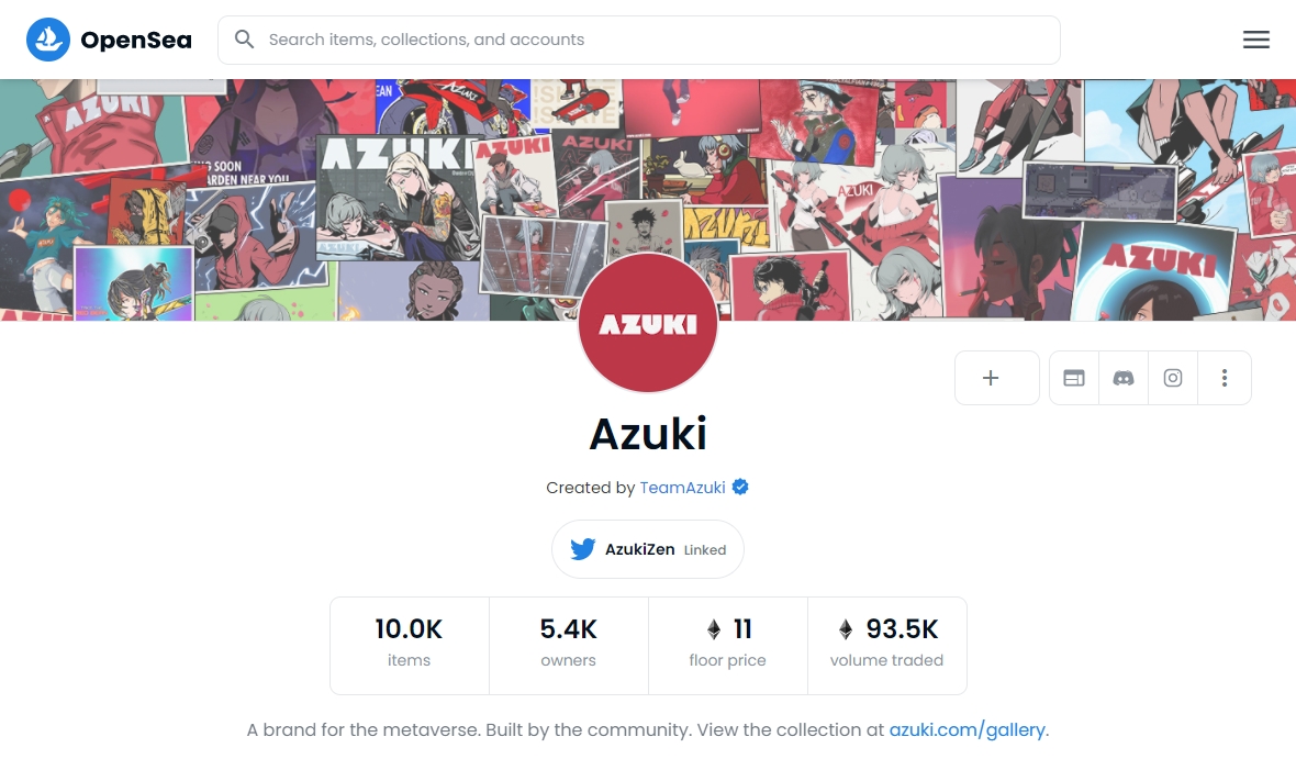 Azuki ĐēĐžĐģĐģĐĩĐēŅĐ¸Ņ ĐŊŅŅ