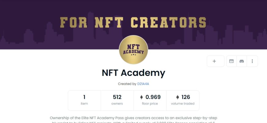 NFT Academy opensea