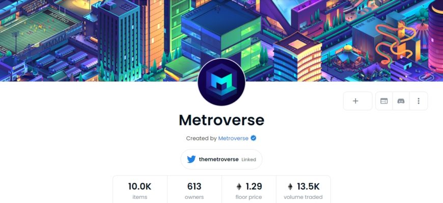 Metroverse ĐēĐžĐģĐģĐĩĐēŅĐ¸Ņ nft Đ¸ĐŗŅŅ