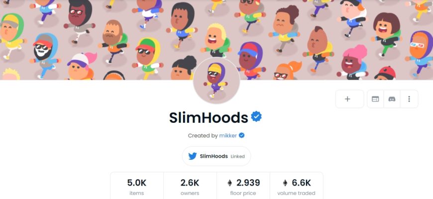 SlimHoods opensea