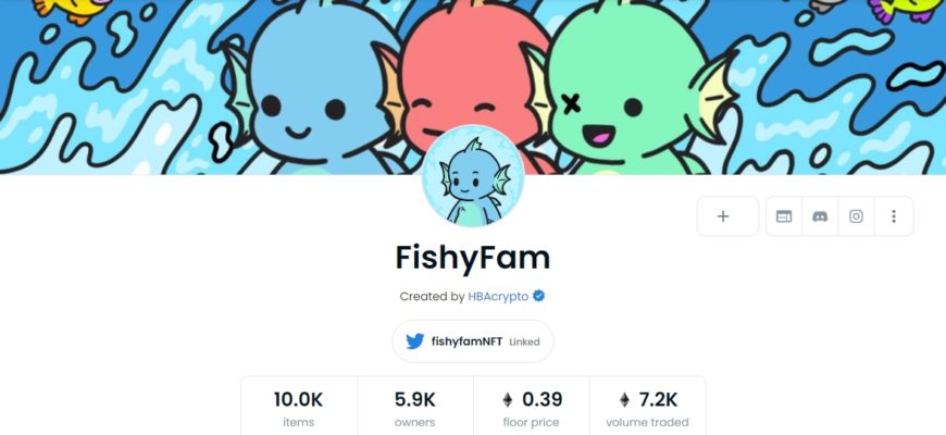 FishyFam opensea
