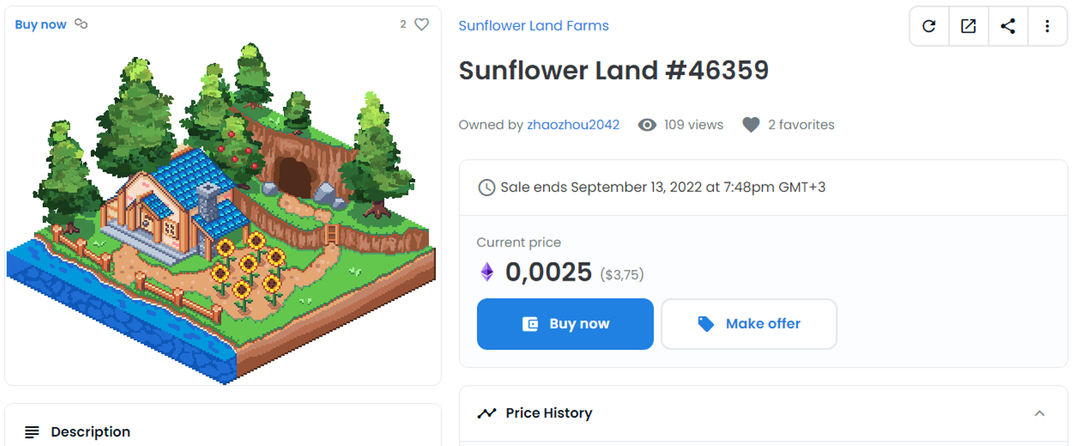 ĐēŅĐŋиŅŅ nft ŅĐĩŅĐŧŅ Đ˛ Sunflower Land