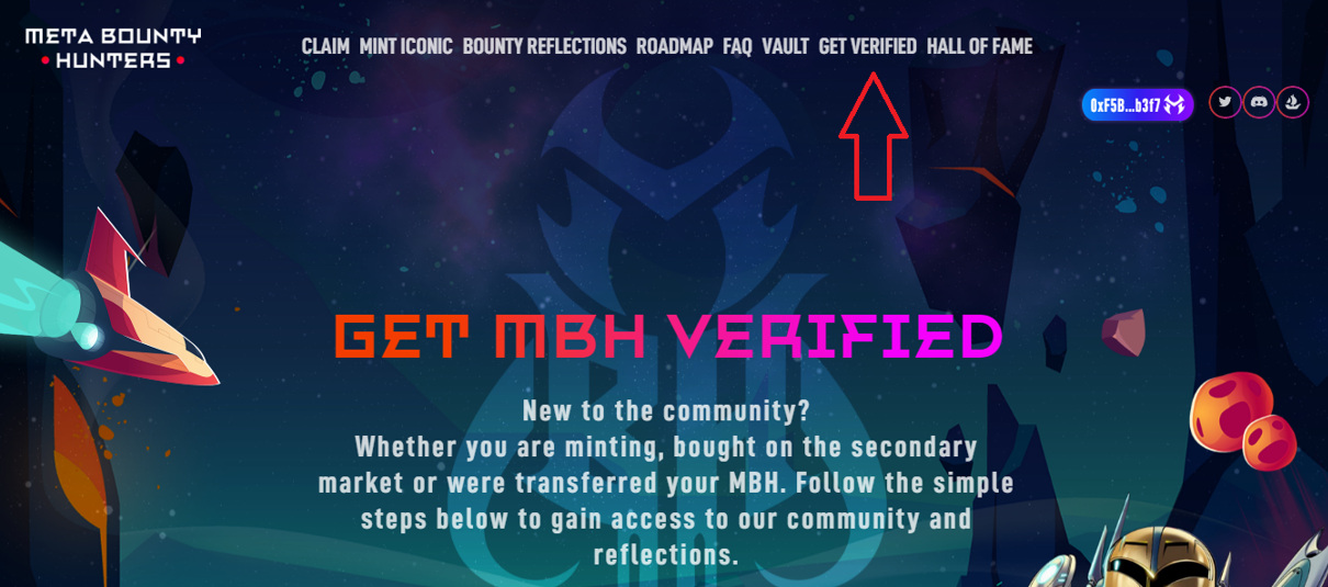 верификация Meta Bounty Hunters