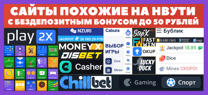 Сайты похожие на Нвути