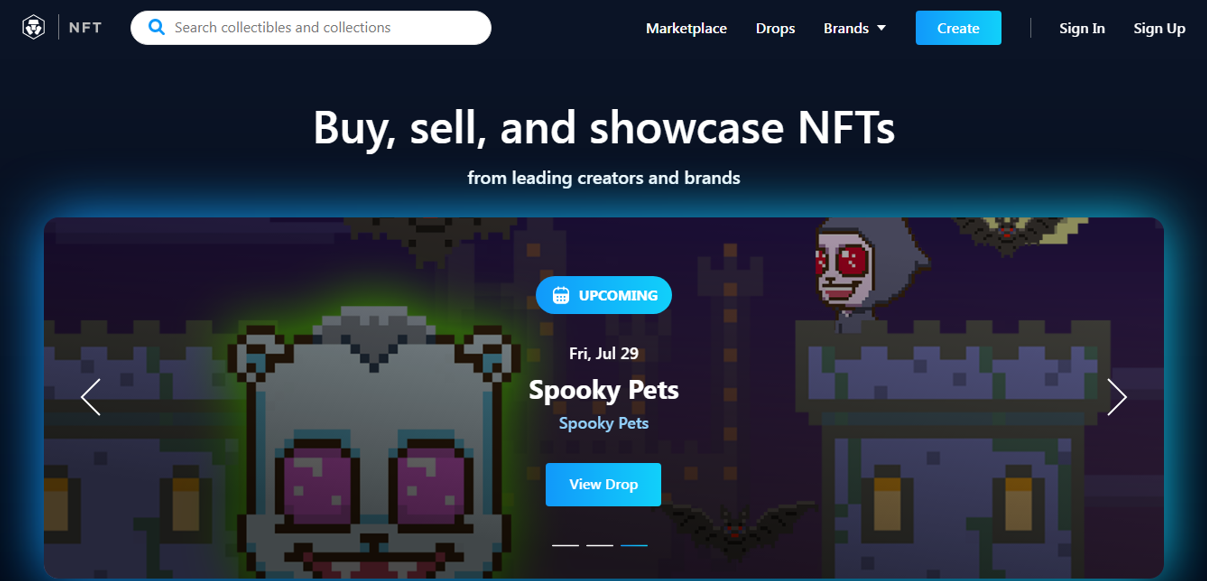 Crypto com NFT