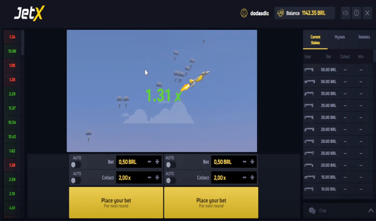 JetX 1win