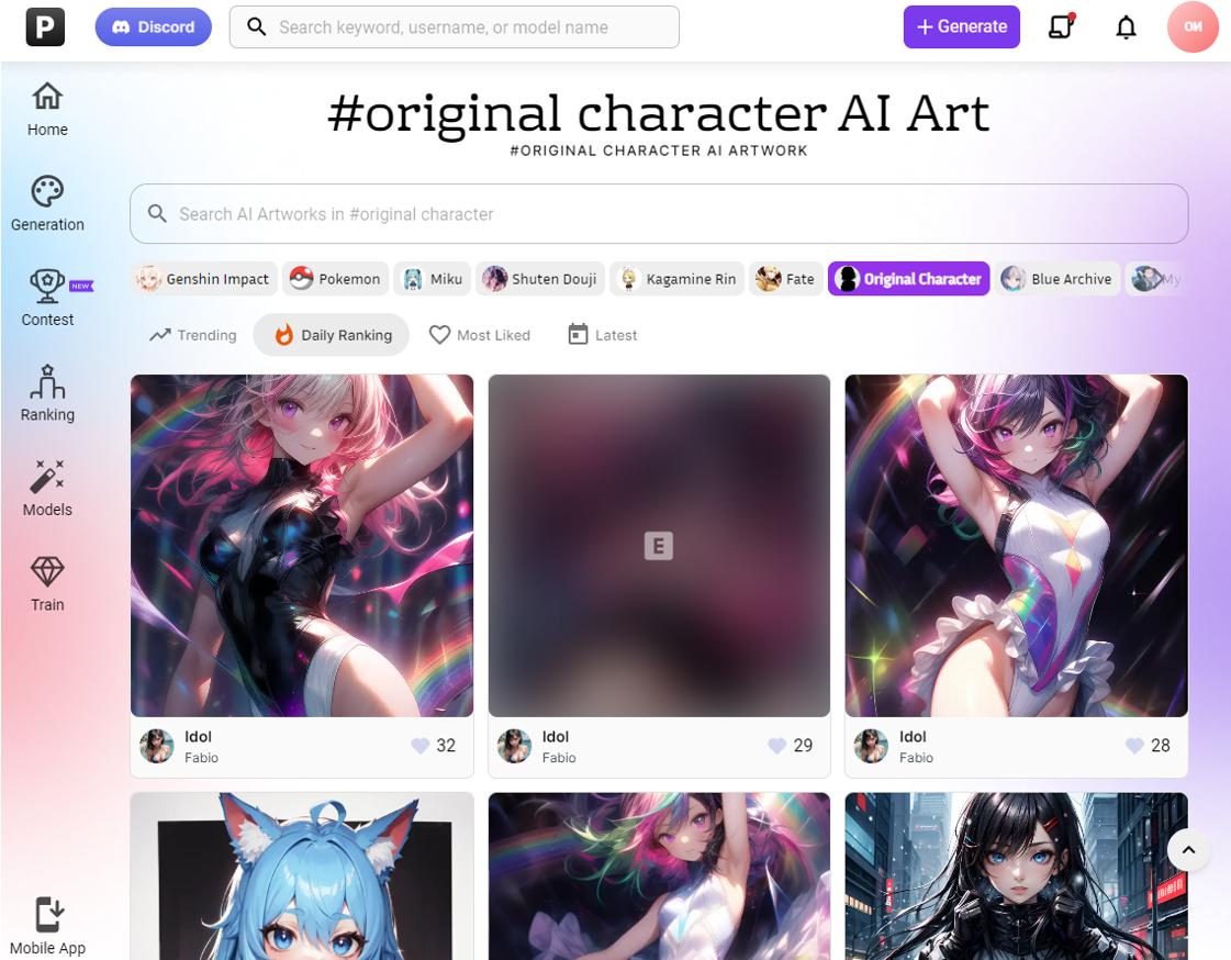 Pixai art