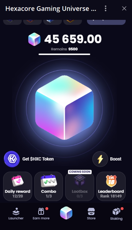 Hexacore Gaming Universe